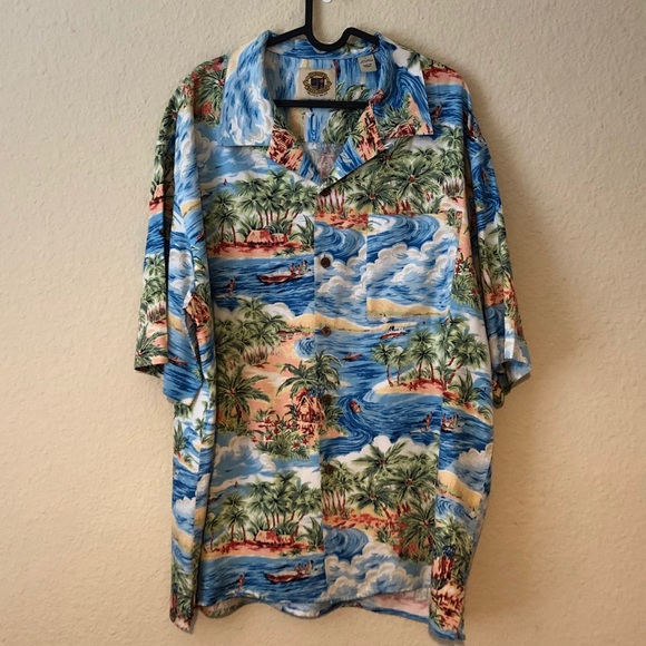 Pusser’s West Indies Other - Pusser’s West Indies Hawaiian Shirt Men’s Large